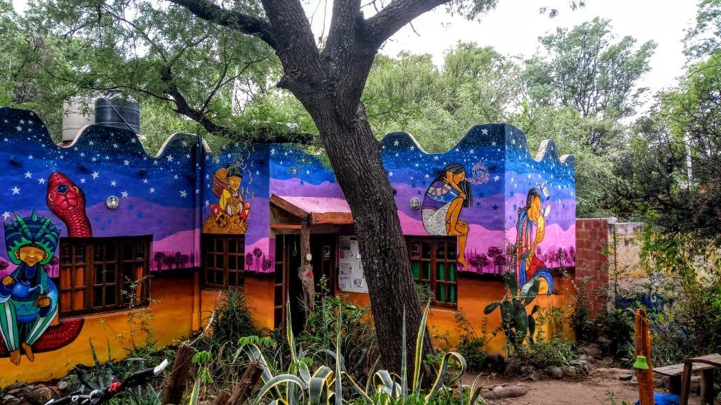 Hostel Eco Cultural Giramundo Сан-Маркос-Сьеррас Экстерьер фото